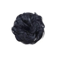 Human Hair Messy Bun Chignon Extension - Soft Curly Wavy Updo Scrunchie - lily supply