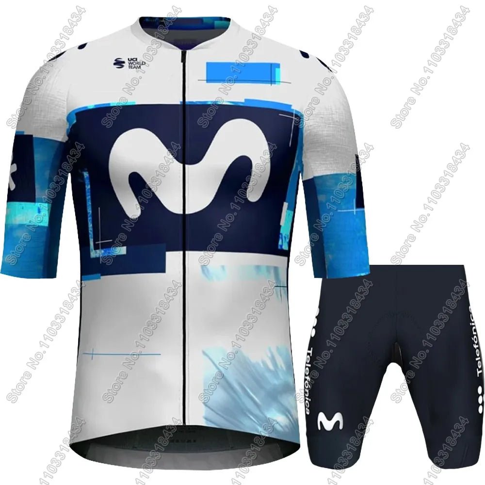 Spain Pro Team 2026 Cycling Jersey Set – Short Sleeve Road Kit - lily supply