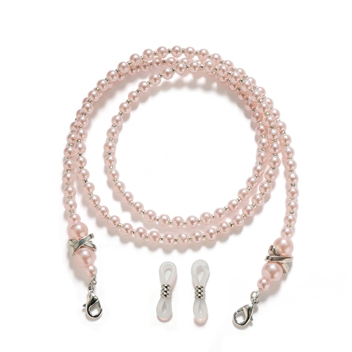 Pearl Sunglasses Chain Wearing Neck Holding Beaded Lanyard Cord Masks Sunglass Reading Glasses ChainEyewear Accessories - lily supply