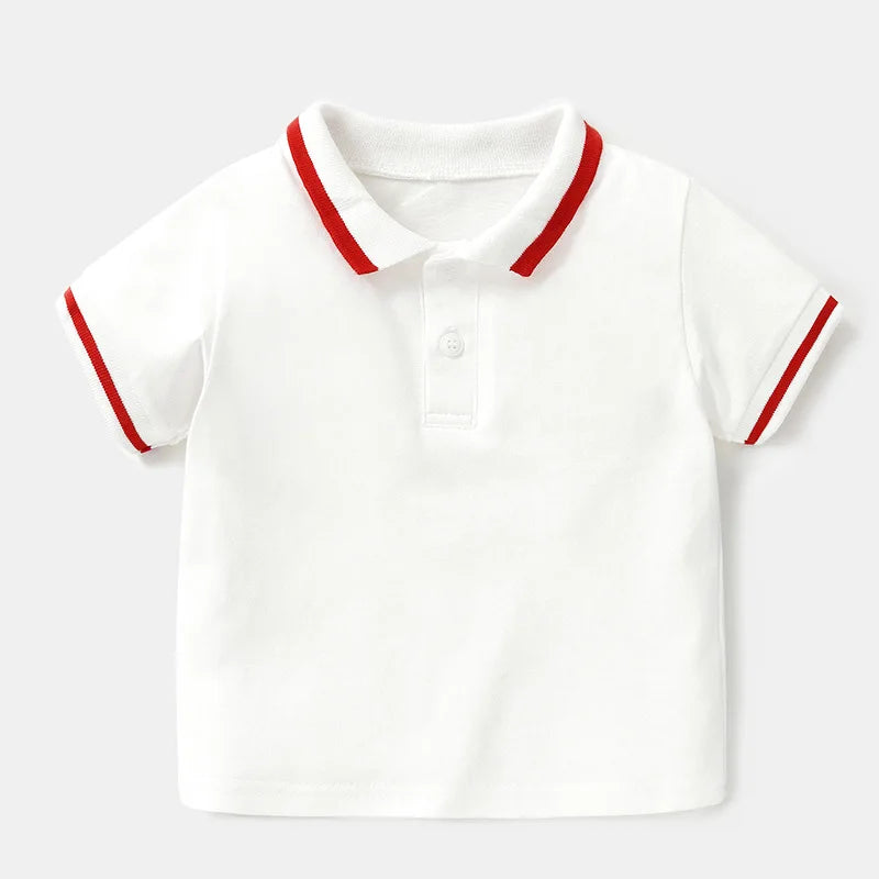 Baby Cotton Polo Shirt Toddler T-Shirt