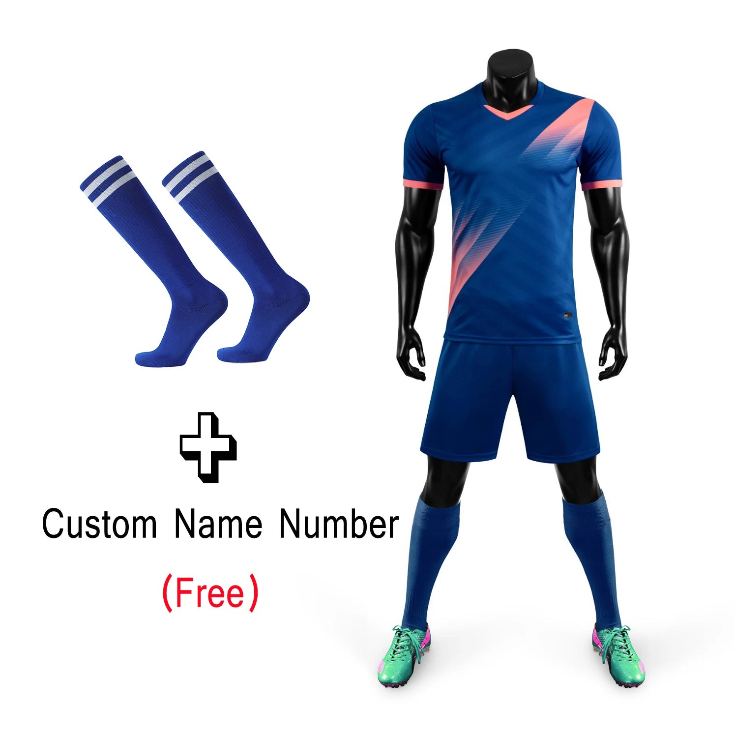 Kids Football Kit – Jersey & Shorts Set (Style 2) - lily supply