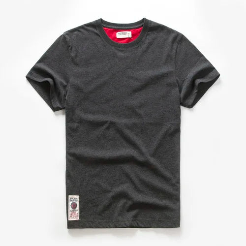 Men's Cotton Solid O-Neck T-Shirt