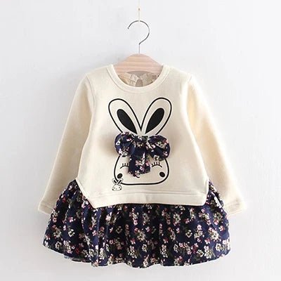 Baby girl Dresses Spring Girls Clothes Princess Dress Flower Dress For Girl Cute Infant toddler Fashion Baby Girl Clothes 18M - 6Y - lily supply