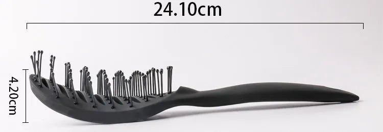 9 - Row Detangling Hair Brush - Scalp Massage Styling Hairbrush - lily supply