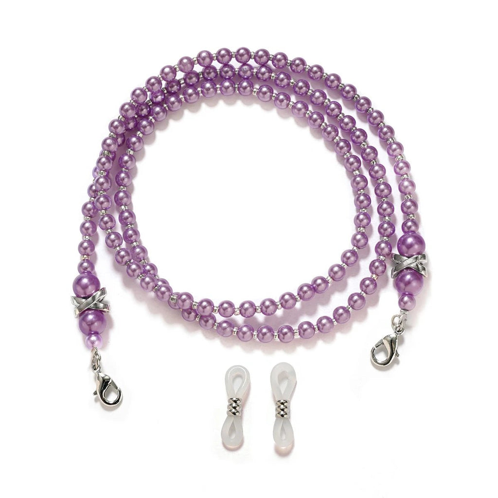 Pearl Sunglasses Chain Wearing Neck Holding Beaded Lanyard Cord Masks Sunglass Reading Glasses ChainEyewear Accessories - lily supply