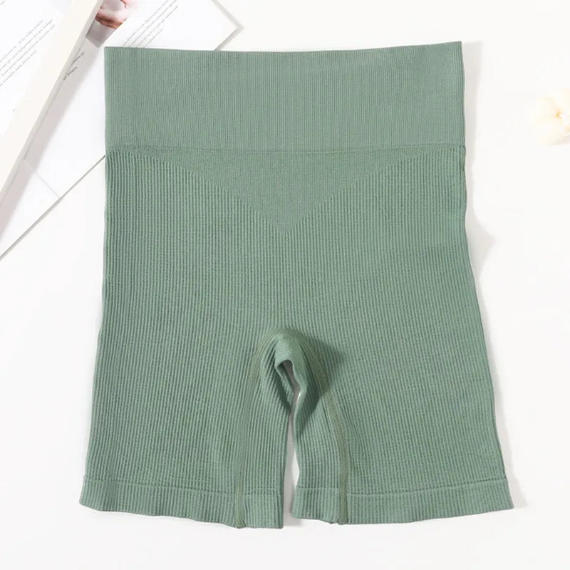 Women's High Waist Hip Lift Tummy Control Shorts - Fitness Sports Boxer Panty