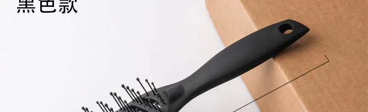 9 - Row Detangling Hair Brush - Scalp Massage Styling Hairbrush - lily supply