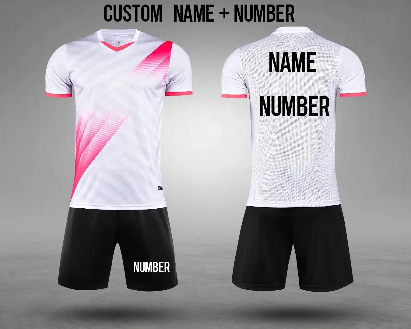 Kids Football Kit – Jersey & Shorts Set (Style 2) - lily supply