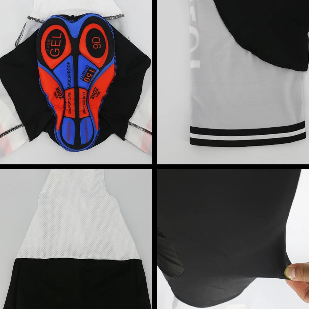 Men's cycling jersey set, breathable, with multi gel pad, for MTB, summer, 2020 - lily supply