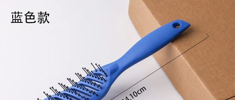 9 - Row Detangling Hair Brush - Scalp Massage Styling Hairbrush - lily supply