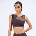 Summer Women Sports Bra Fitness Yoga Tank Crop Top Push Up Underwear Shockproof Athletic Vest Gym Sportswear - lily supply