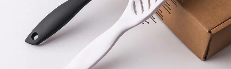 9 - Row Detangling Hair Brush - Scalp Massage Styling Hairbrush - lily supply
