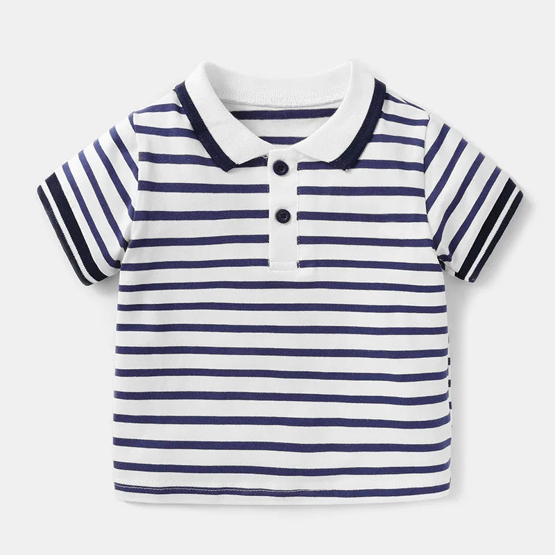 Baby Cotton Polo Shirt Toddler T-Shirt