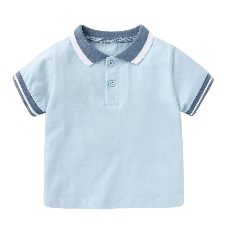 Baby Cotton Polo Shirt Toddler T-Shirt