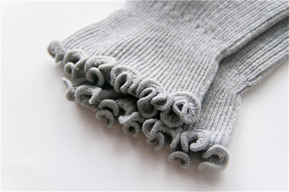 Fashion Lace Ruffles Soft Cotton Women Socks - lily supply
