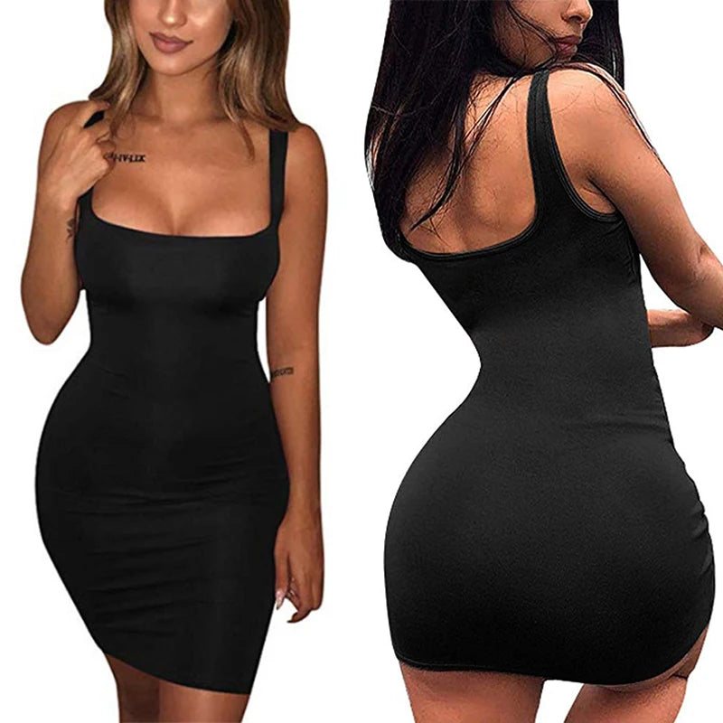 Women's Slim Bodycon Mini Dress
