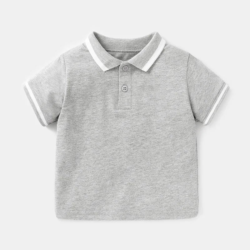 Baby Cotton Polo Shirt Toddler T-Shirt