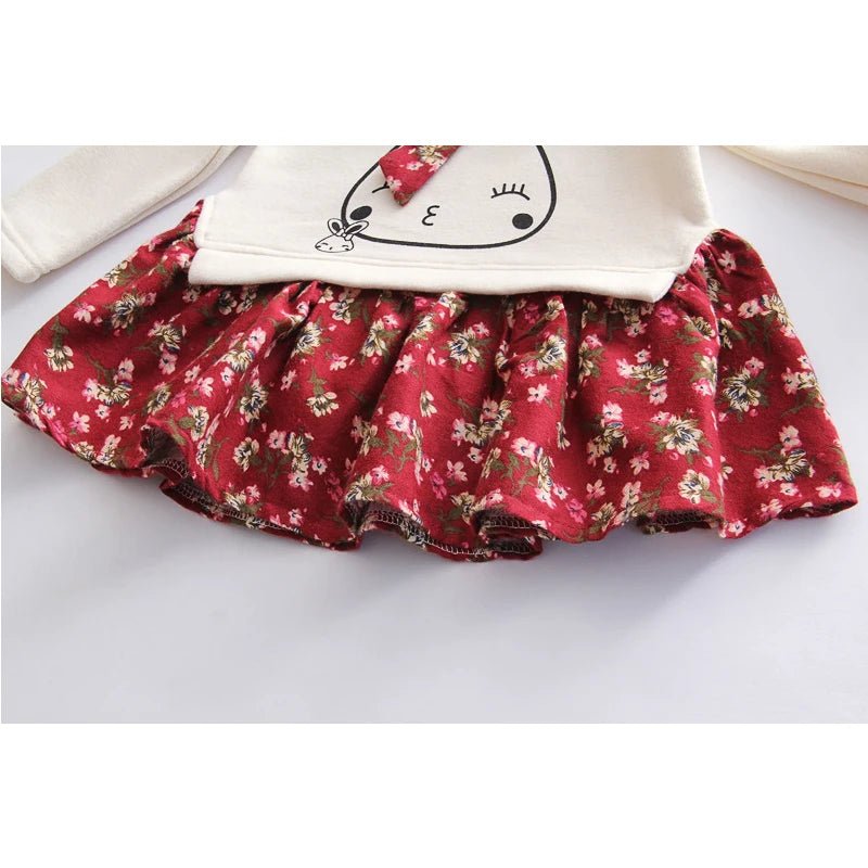 Baby girl Dresses Spring Girls Clothes Princess Dress Flower Dress For Girl Cute Infant toddler Fashion Baby Girl Clothes 18M - 6Y - lily supply