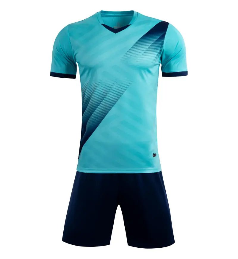 Kids Football Kit – Jersey & Shorts Set (Style 2) - lily supply