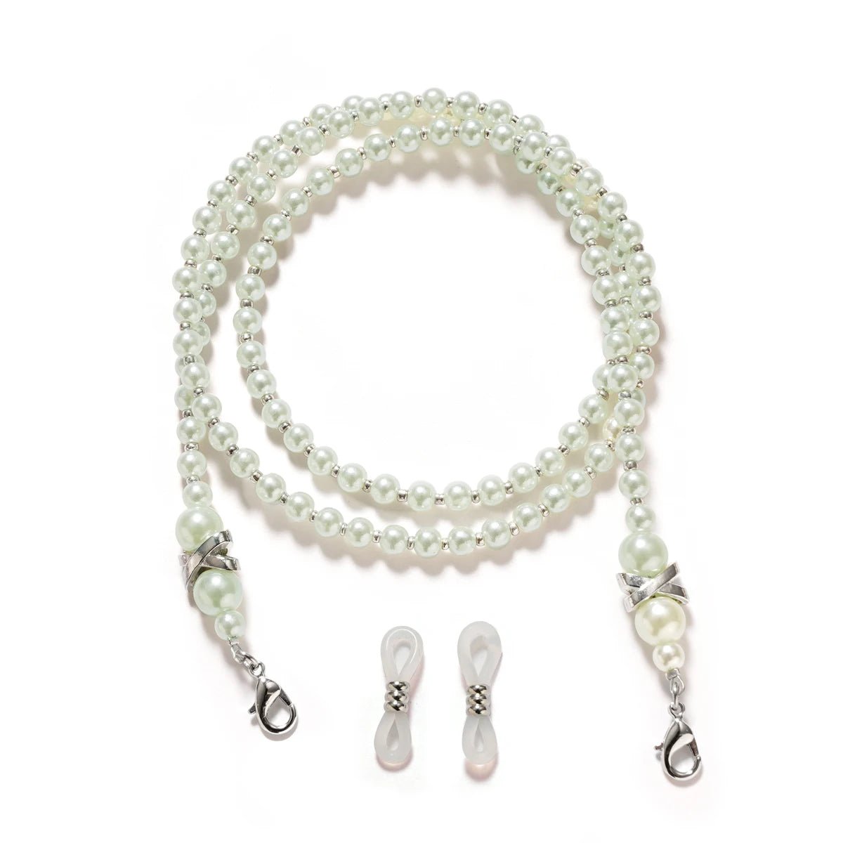 Pearl Sunglasses Chain Wearing Neck Holding Beaded Lanyard Cord Masks Sunglass Reading Glasses ChainEyewear Accessories - lily supply