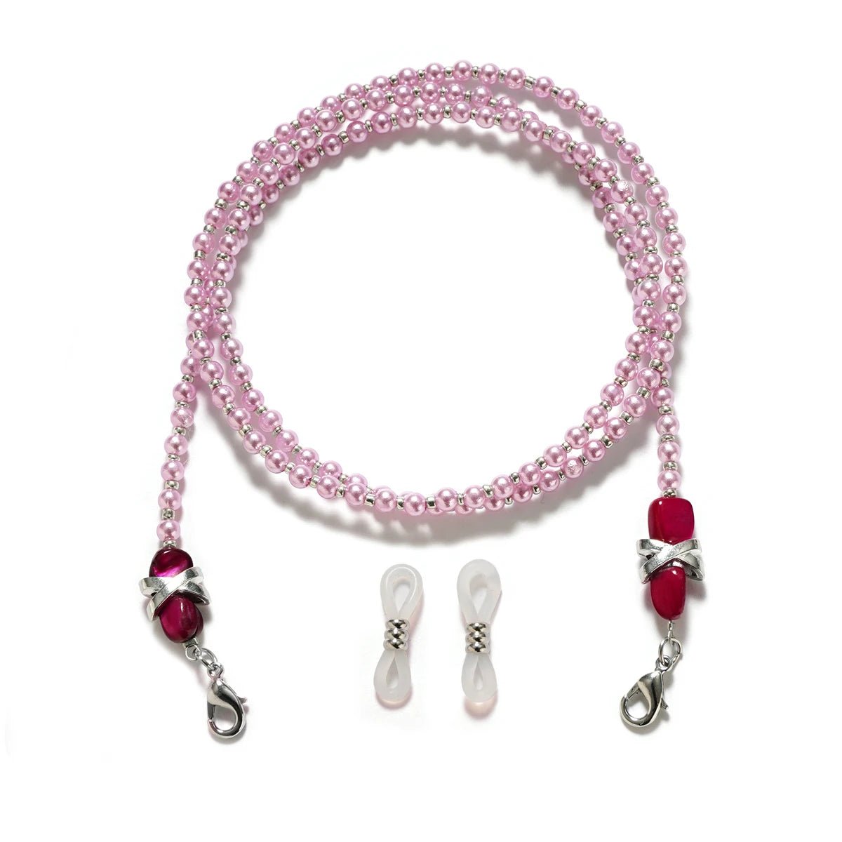 Pearl Sunglasses Chain Wearing Neck Holding Beaded Lanyard Cord Masks Sunglass Reading Glasses ChainEyewear Accessories - lily supply