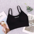 New Sports Bra For Women Gym Sexy Crop Top Bra Women Cotton Underwear Soft Comfort Tube Tops Female Brassiere Tops For Girls - lily supply