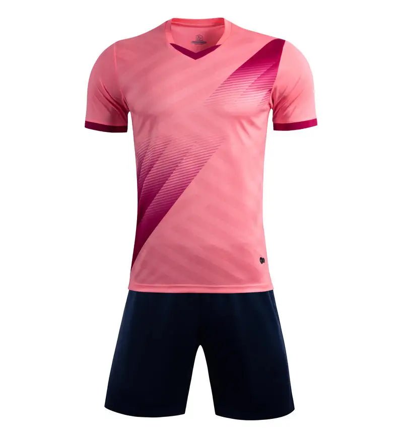Kids Football Kit – Jersey & Shorts Set (Style 2) - lily supply