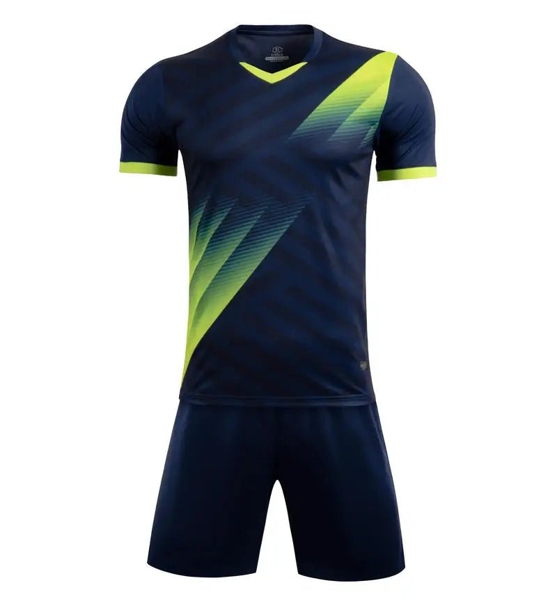 Kids Football Kit – Jersey & Shorts Set (Style 2) - lily supply