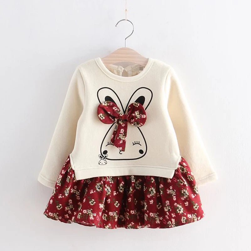 Baby girl Dresses Spring Girls Clothes Princess Dress Flower Dress For Girl Cute Infant toddler Fashion Baby Girl Clothes 18M - 6Y - lily supply
