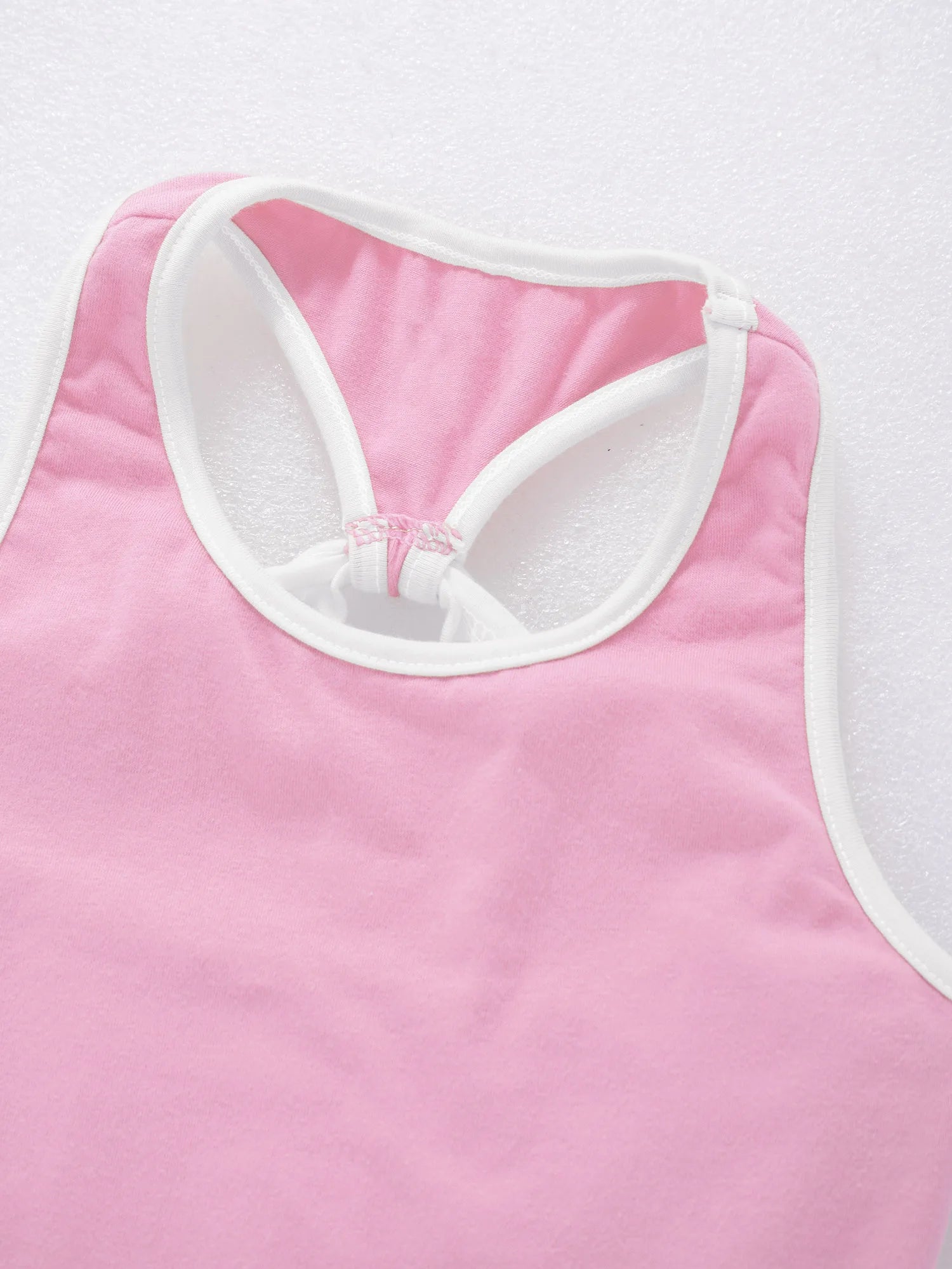 Kids Girls Golf Tennis Dress with Shorts Underpants Outfits Solid Color Sleeveless Sports Dress Workout Outfits - lily supply