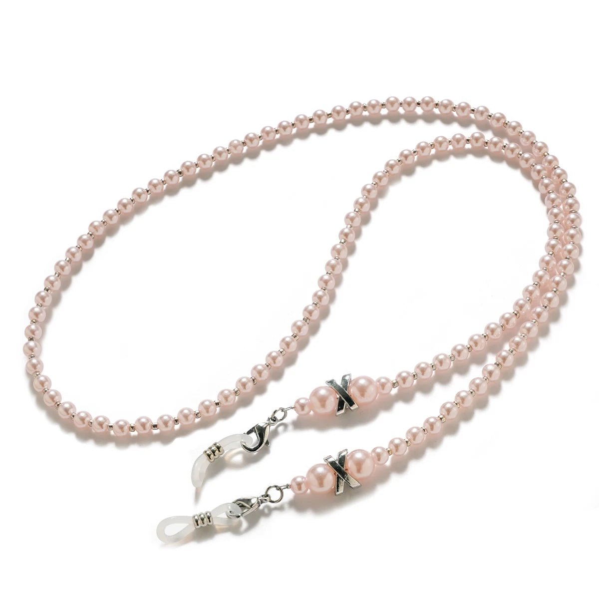 Pearl Sunglasses Chain Wearing Neck Holding Beaded Lanyard Cord Masks Sunglass Reading Glasses ChainEyewear Accessories - lily supply