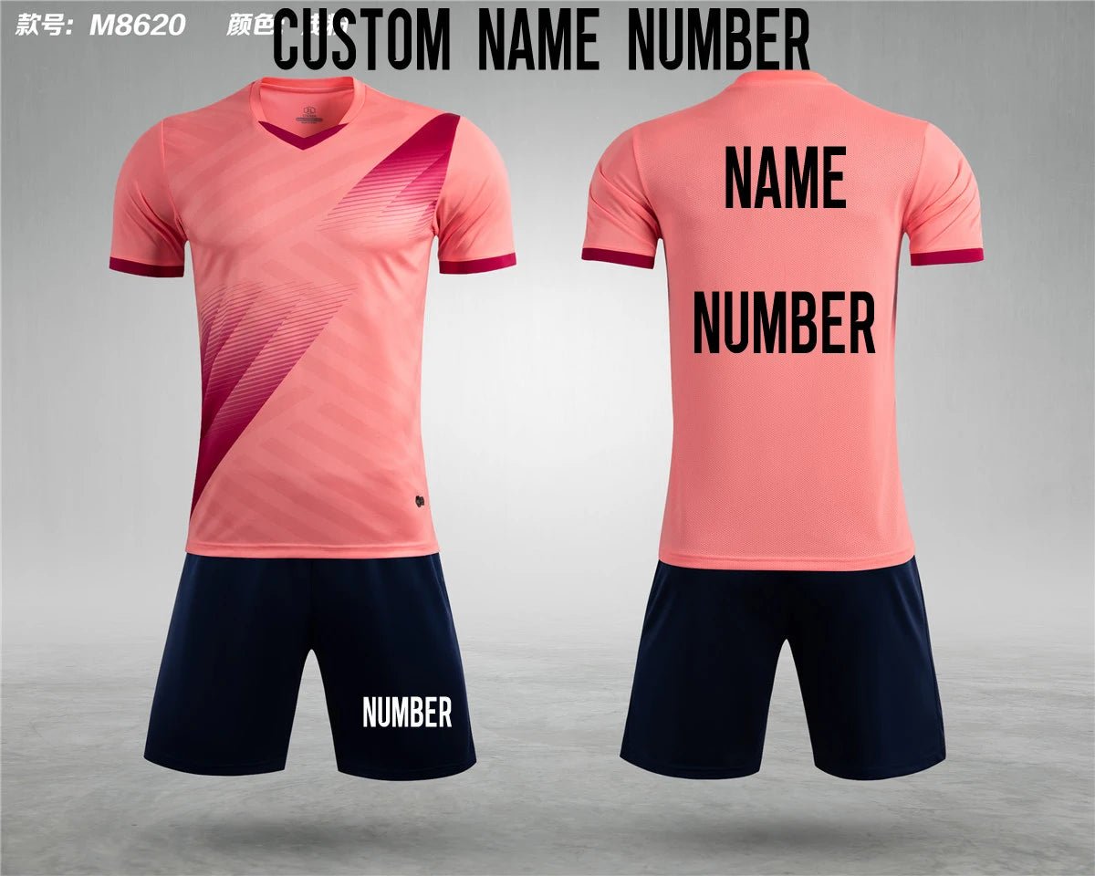 Kids Football Kit – Jersey & Shorts Set (Style 2) - lily supply