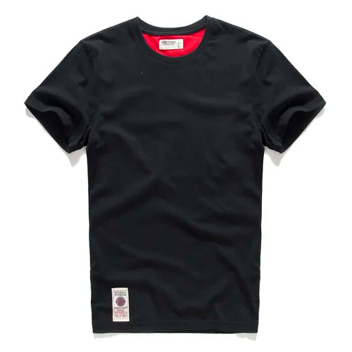 Men's Cotton Solid O-Neck T-Shirt