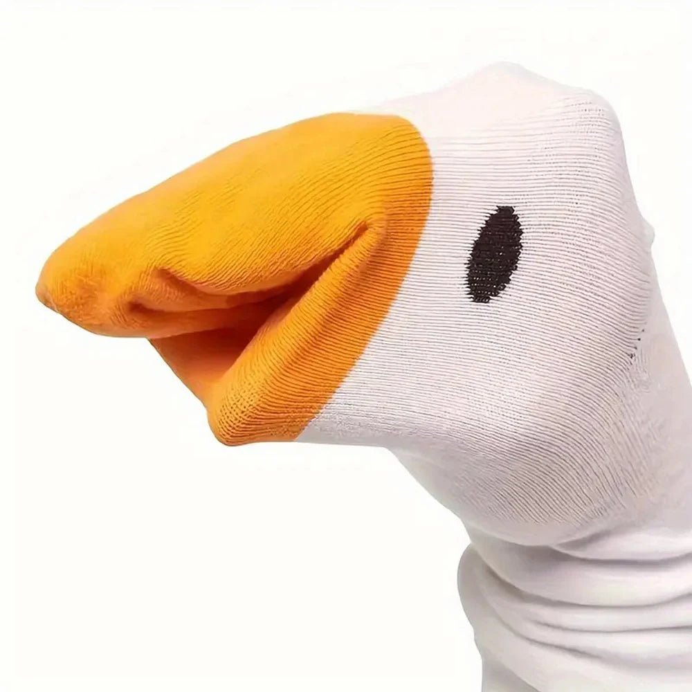 Women's Cartoon Funny Goose Socks – Breathable Soft Casual Socks - lily supply