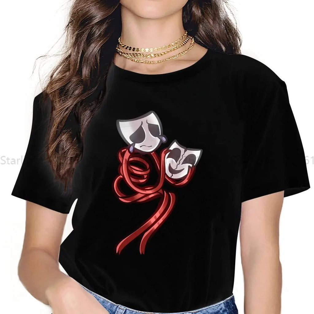 Women's T Shirt The Amazing Digital Circus Girls Tees Kawaii Polyester Tops Basic Tshirt y2k Hipster Gangle - lily supply