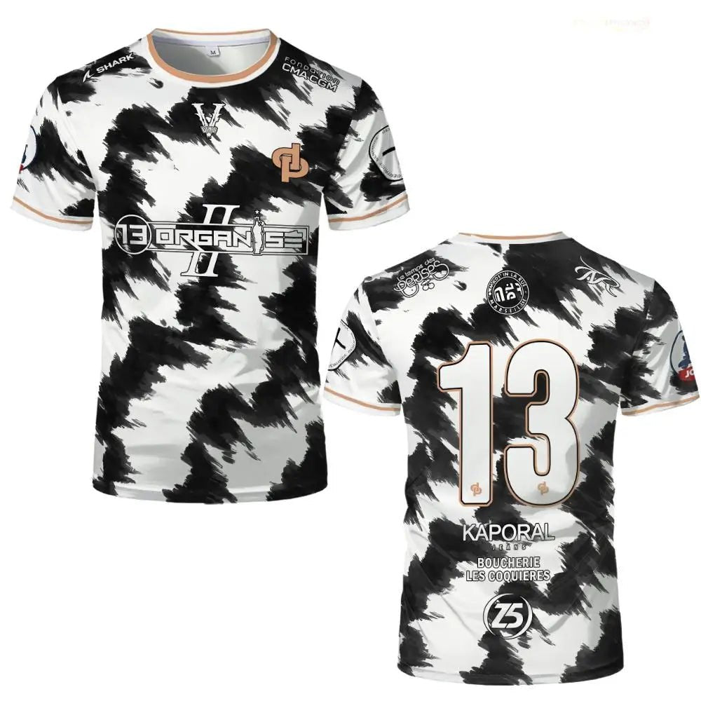JUL Marseille Football Jersey – Hip Hop All - Over Print Streetwear - lily supply