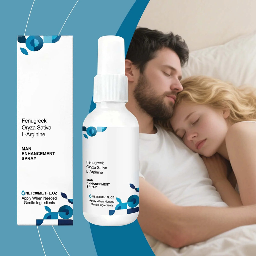 Men's Body Care Spray: Gentle Ingredients Nourish & Protect Skin, Delivers Daily Vitality for Comfortable Skin - lily supply