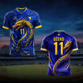 Bosnia & Herzegovina Football Jersey – Crew Neck Fan Shirt - lily supply
