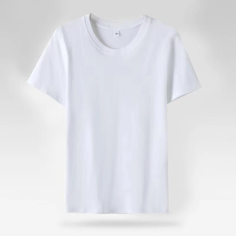 Women T Shirt Cotton 100% Summer Basic Tee Short Sleeve Tops Loose Tshirt 2024 Casual Female White Basic T Shirts For Girl Lady - lily supply