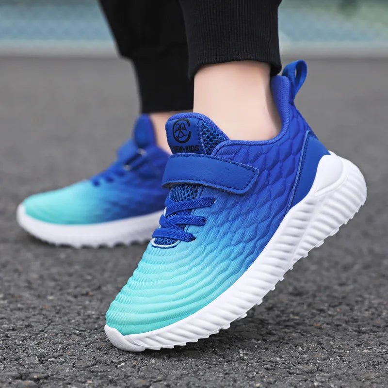 Kids Girls Shoes Casual Breathable Running Tennis Children Sneakers Girls Shoes Fashion Gradient Designer Sports Shoes Outdoors - lily supply
