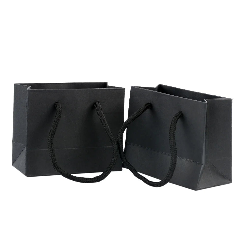 5 - Piece Kraft Paper Gift Bag Set - Minimalist Party Wedding Gift Packaging - lily supply