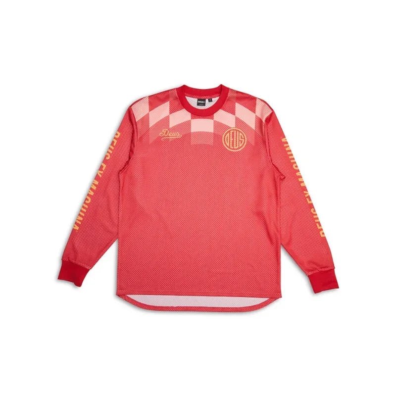 DEUS EX MACHINA Enduro Jersey – Long Sleeve Motocross Off - Road Riding Shirt - lily supply