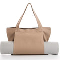 Yoga Tote Bag for Women Shoulder Bags Drawstring for Office Workout Travel Carryall Pilates Gym and Beach