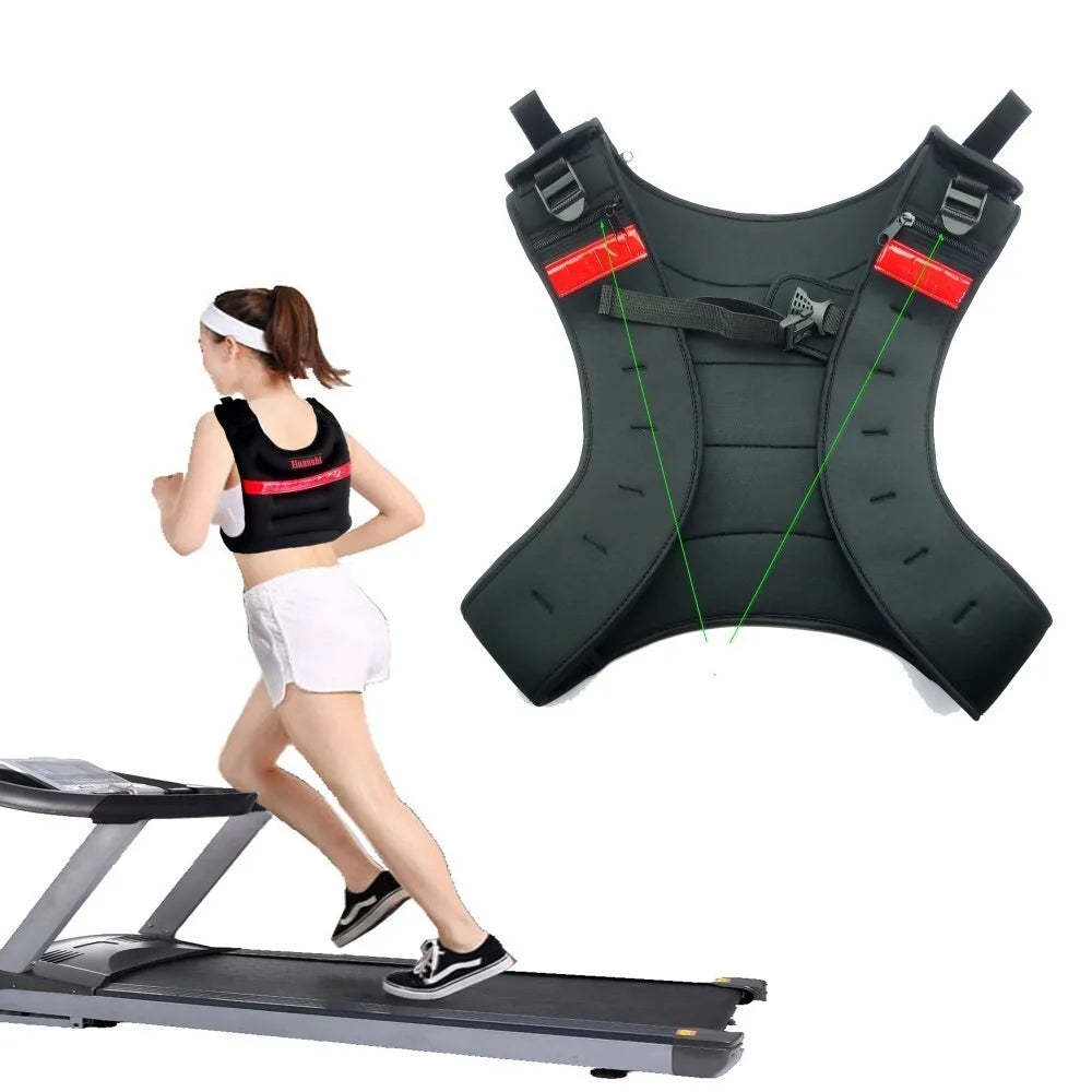 Weighted Vest Training Waistcoat - Boxing Sanda Fitness Outdoor Sport Equipment