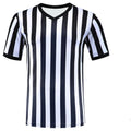 Women's Men's 90's Referee Jersey Black White Vintage 1990's Cliff Keen Athletic T-shirt Tops Tee - lily supply