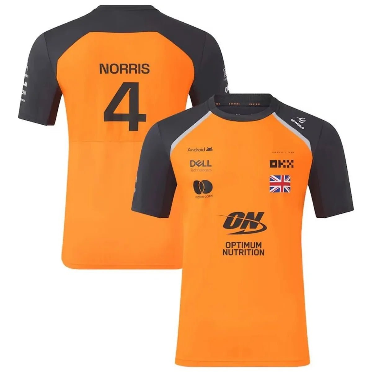 Lando Norris & Oscar Piastri 2025 Racing Team Jersey – F1 Fan Shirt - lily supply