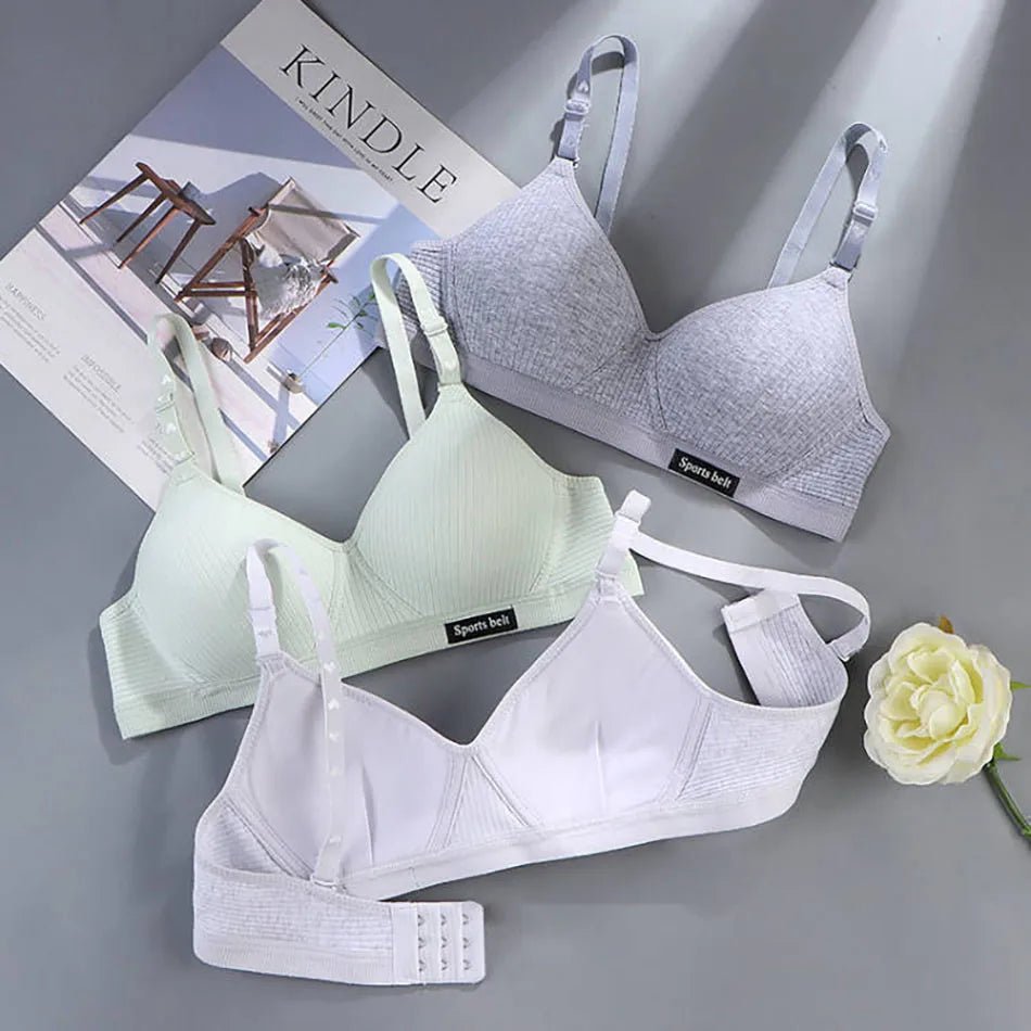 Sport Underwear for Teens Seamless Girl No Underwire Training Bra Soft Skin - Friendly School Girl Small Size Bra Clothing - lily supply
