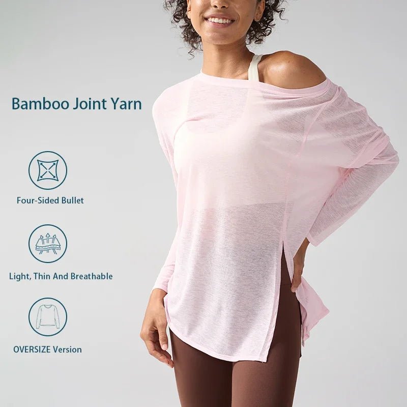 Women's Fitness Sports T-shirt Summer Loose Short Sleeve Quick Drying Gym Running Top Female Leisure Clothing👚 - lily supply