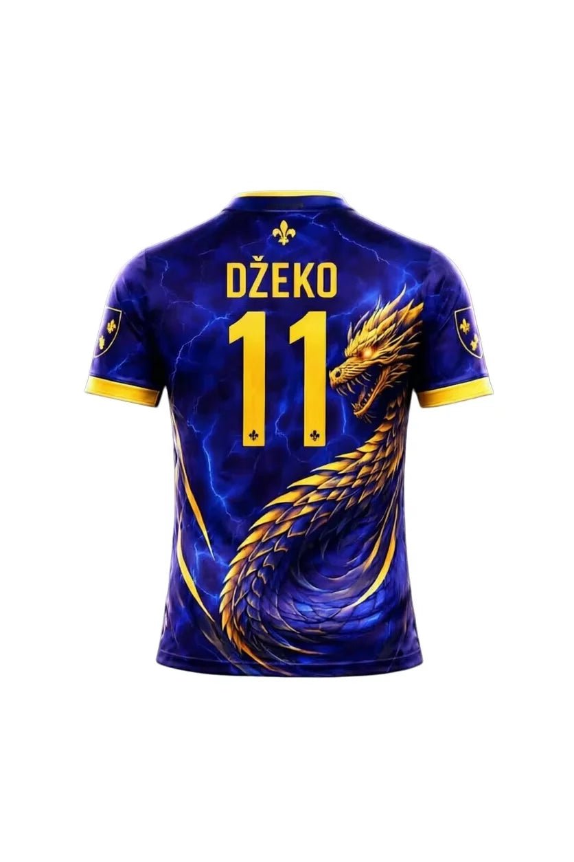 Bosnia & Herzegovina Football Jersey – Crew Neck Fan Shirt - lily supply