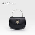 BAFELLI 2026 NEW WOMEN'S HANDBAG CAT EVENING PURSE LUXURY BRAND DESIGNER STYLE FASHION CASUAL CROSSBODAY LEATHER STYLISH